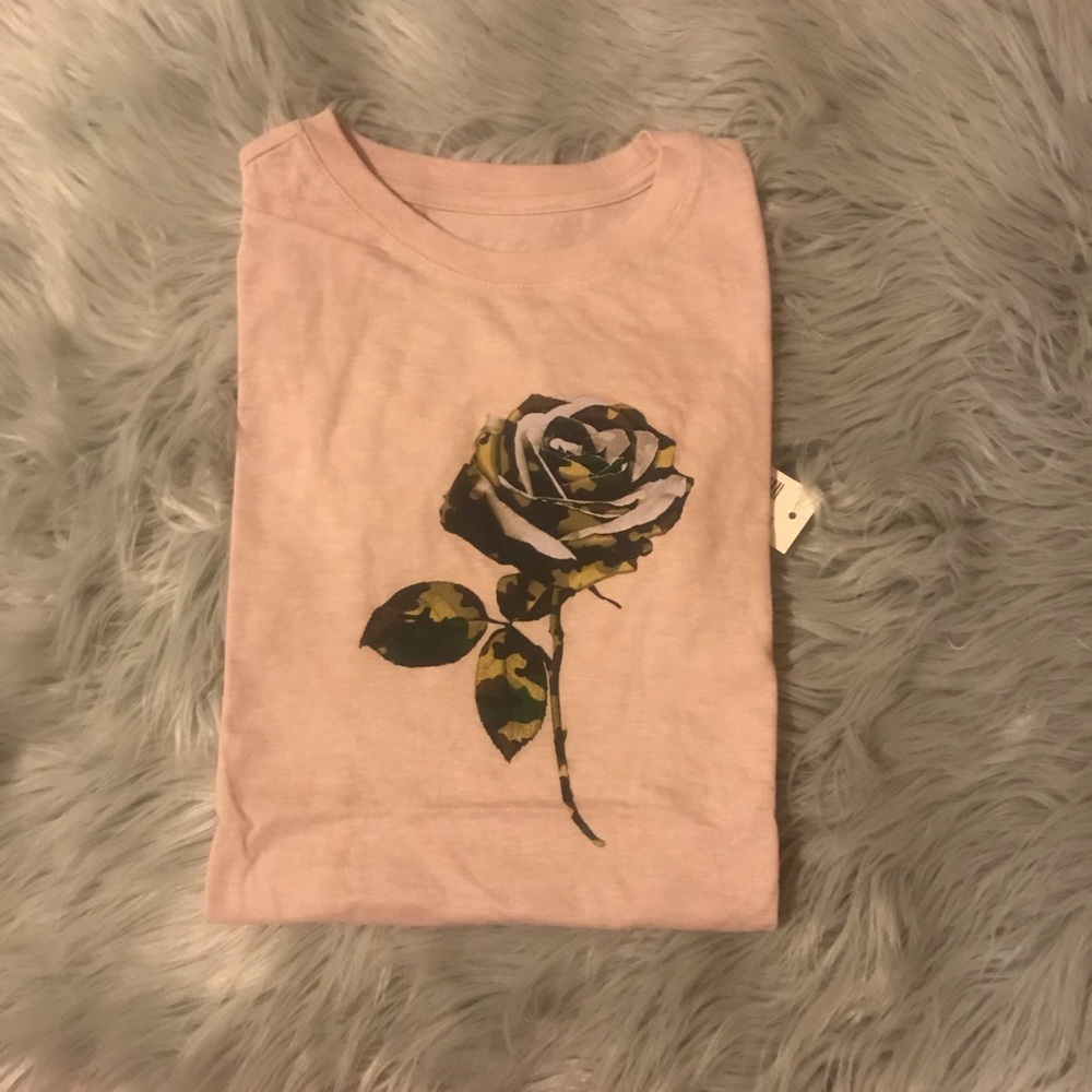 Camo Rose Classic Crew